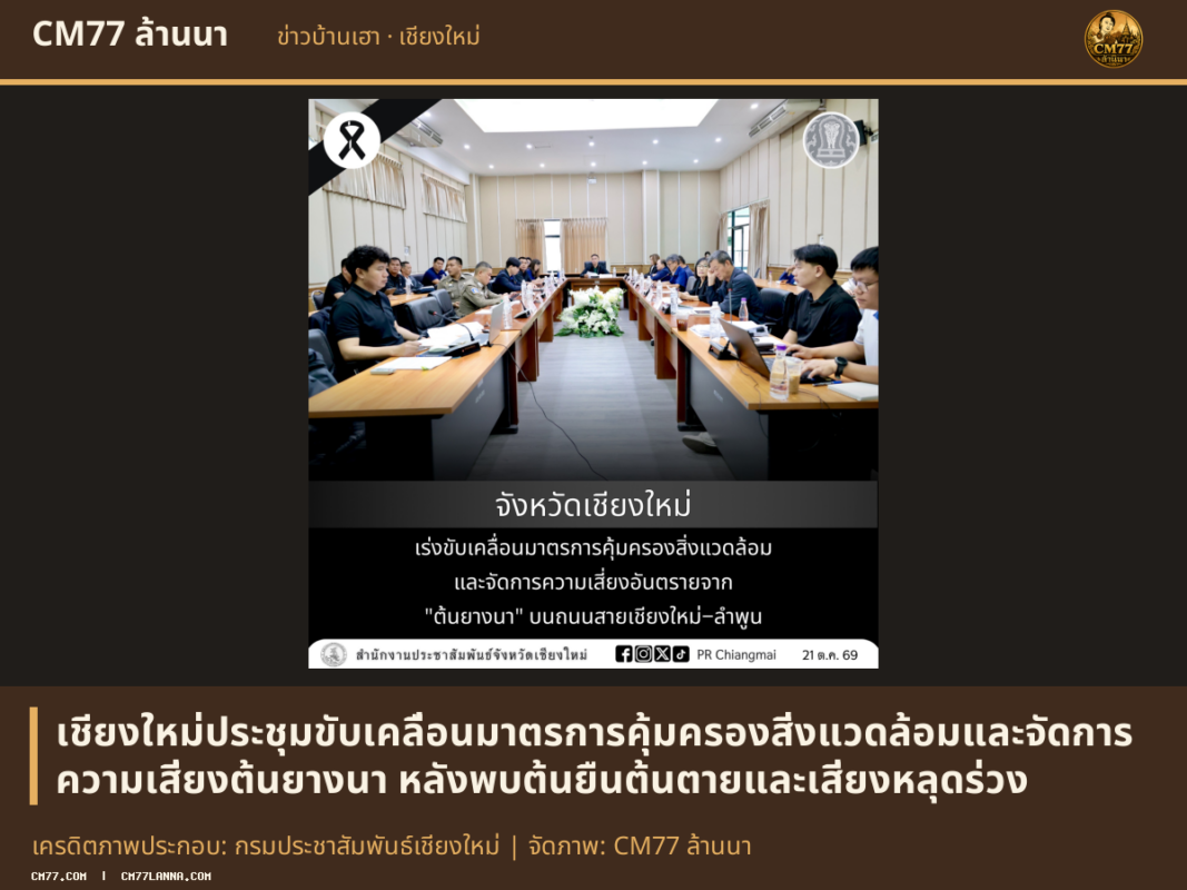 เครดิตภาพประกอบ: กรมประชาสัมพันธ์เชียงใหม่ | จัดภาพ: CM77 ล้านนา