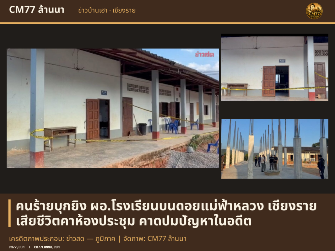 เครดิตภาพประกอบ: ข่าวสด — ภูมิภาค | จัดภาพ: CM77 ล้านนา