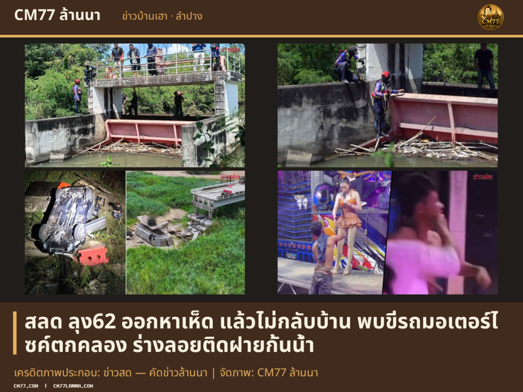 เครดิตภาพประกอบ: ข่าวสด — คัดข่าวล้านนา | จัดภาพ: CM77 ล้านนา