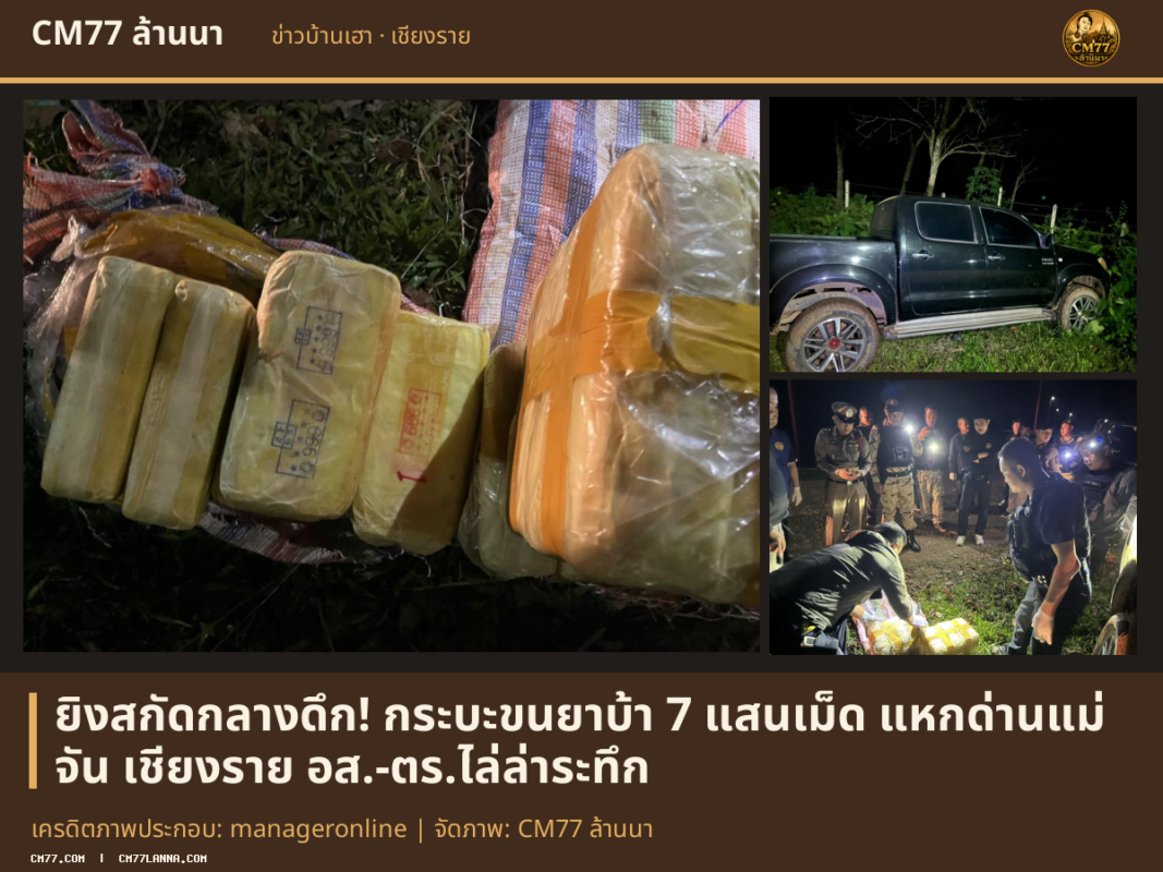 เครดิตภาพประกอบ: manageronline | จัดภาพ: CM77 ล้านนา
